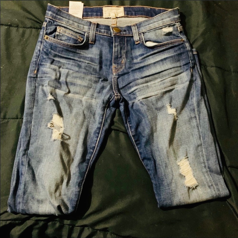 Current/Elliott Distressed skinny Jeans